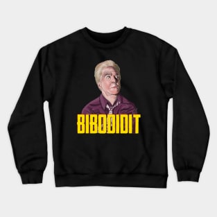 Dick Tracy: Mumbles says "BIBODIDIT" Crewneck Sweatshirt